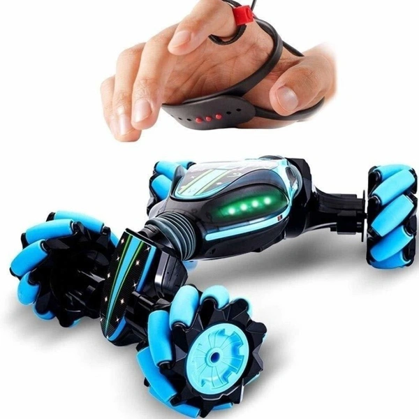 Gesture Control Microfiber Stunt Car, Pack Of 1, Multicolour  