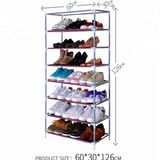 6 tier waterproof fabric DIY shoe storage cabinet