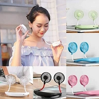 Portable Personal Rechargeable Shoulder Cooling Fan for Kitchen | Women