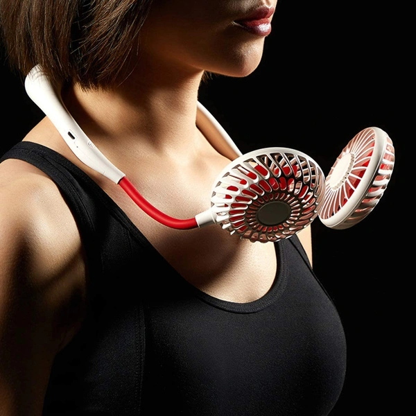 Portable Personal Rechargeable Shoulder Cooling Fan for Kitchen | Women
