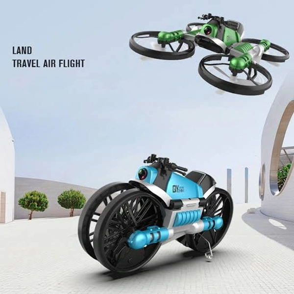 Arrowcraft 2 in 1 Bike Drone - Bike & Drone with Hand Operated Smart Watch Gravity Sensor for Kids  