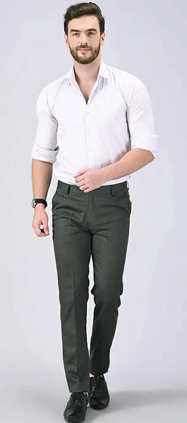 Oswal Mens Formal Trouser Pack OF2 Combo_BALENO_Black_Nevy_BB - 38, Baleno Black Navy