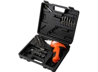 Automatic Screwdriver Machine M/C Set with 45 Pieces Bit Kit and Charging Adapter for Home