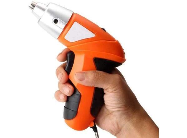 Automatic Screwdriver Machine M/C Set with 45 Pieces Bit Kit and Charging Adapter for Home