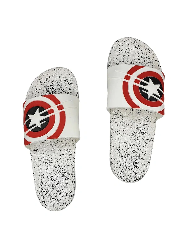 Stylish Men Rubber Slip On Flip Flop - Gray, 8