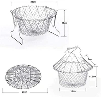 12 In 1 Deep Fryer Stenles Steel Bucket