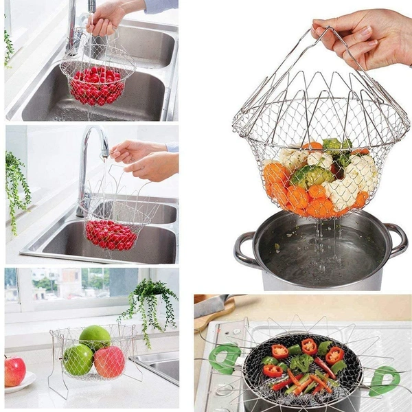 12 In 1 Deep Fryer Stenles Steel Bucket