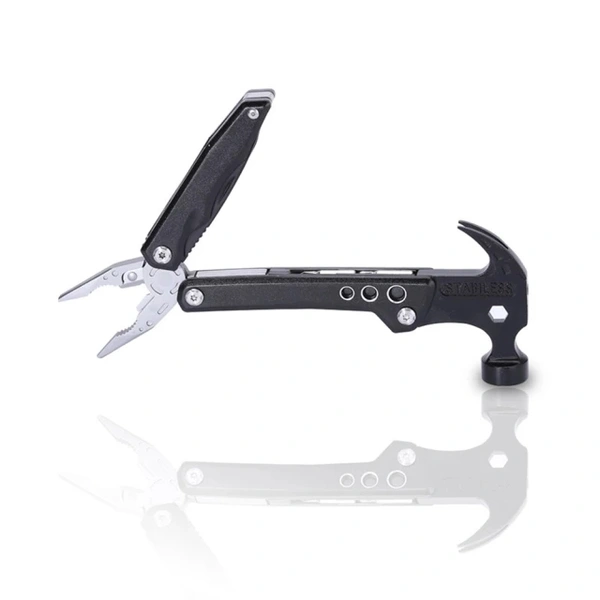 New 15 in 1 Multitools Folding Plier Scissors Camping Fishing Multi Tools Plier Screwdriver Bits Multifunctional Tool