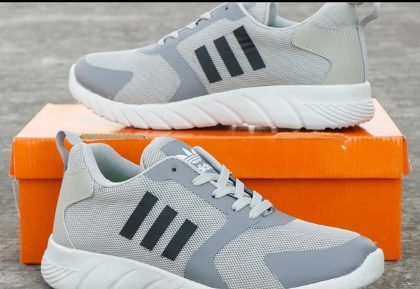 Addidas Men's Running Shoes - Grey 