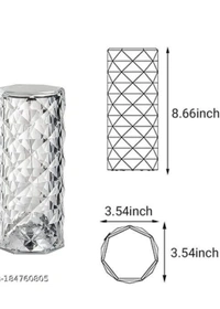 Crystal Lamp - White