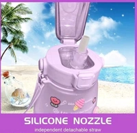 Bottle With Straw 1500 Ml 