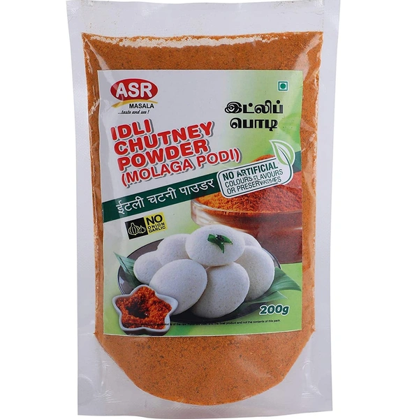 ASR IDLI PODI CHUTNEY 200G