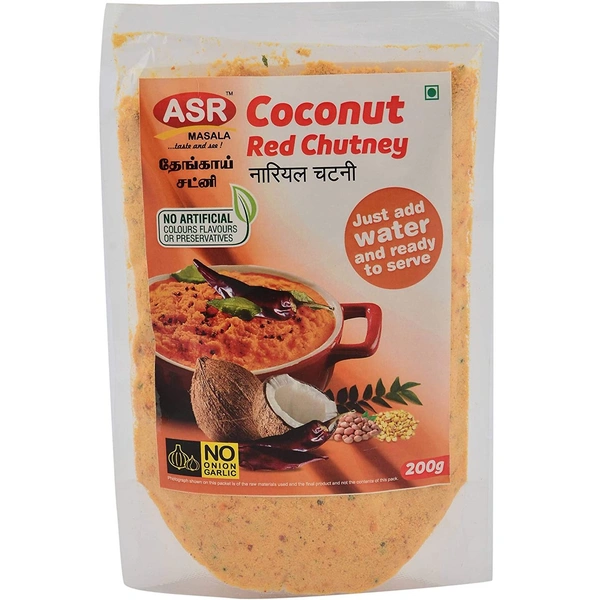 ASR COCONUT RED CHUTNEY 200G 