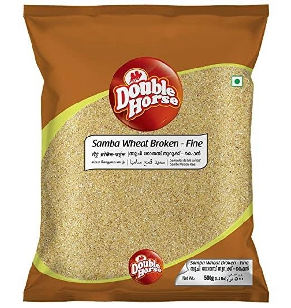 DOUBLE HORSE | SAMBA WHEAT BROKEN-FINE 500GMS