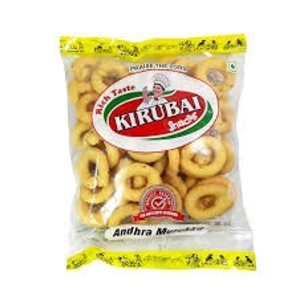 KIRUBAI SNACKS | ANDHRA MURUKKU 150GMS