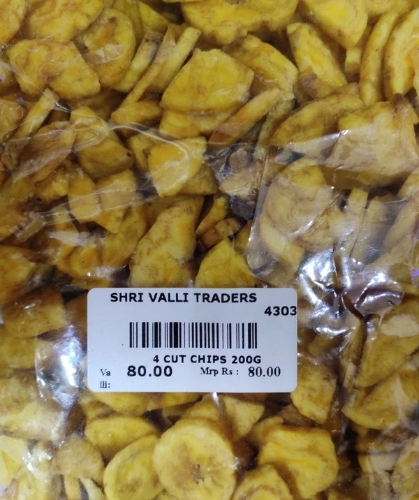 VALLI | 4CUT CHIPS 200GMS