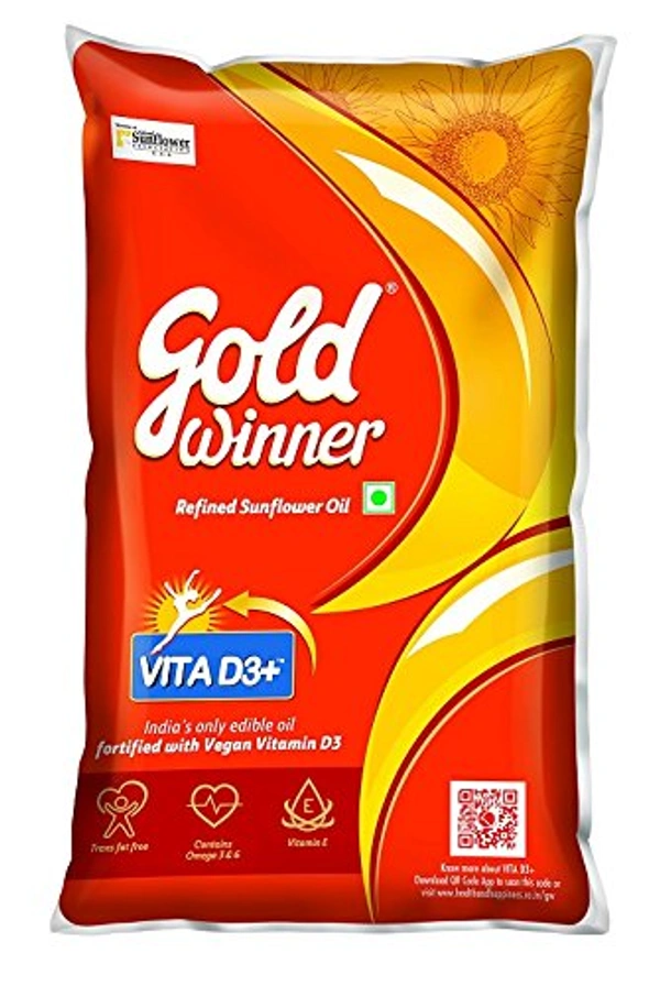 GOLD WINNER | REFINED SUNFLOWER OIL 