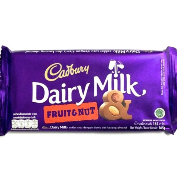 CADBURY DAIRY MILK FRUIT &NUTS