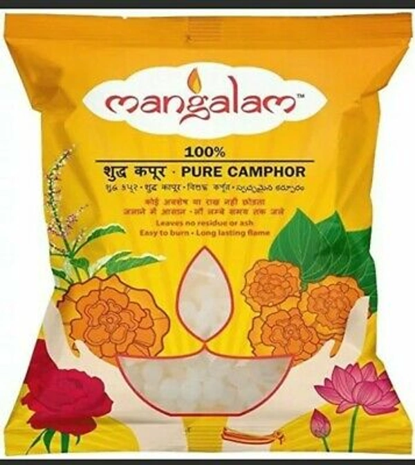 MANGALAMAY CAMPHOR 100%PURE 100G