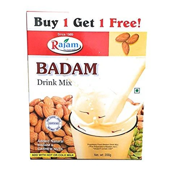 RAJAM BADAM DRINK MIX 200G 