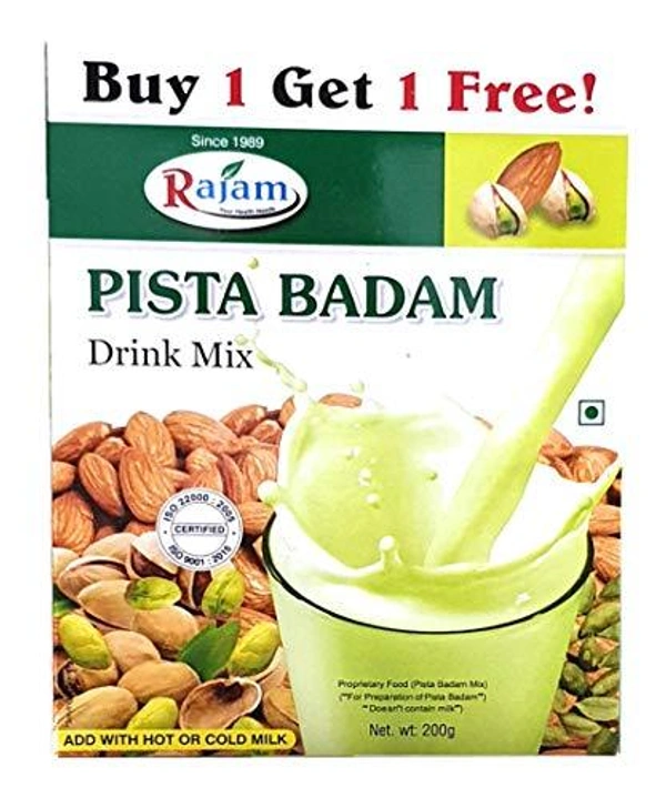 RAJAM PISTA BADAM DRINK MIX 200G 