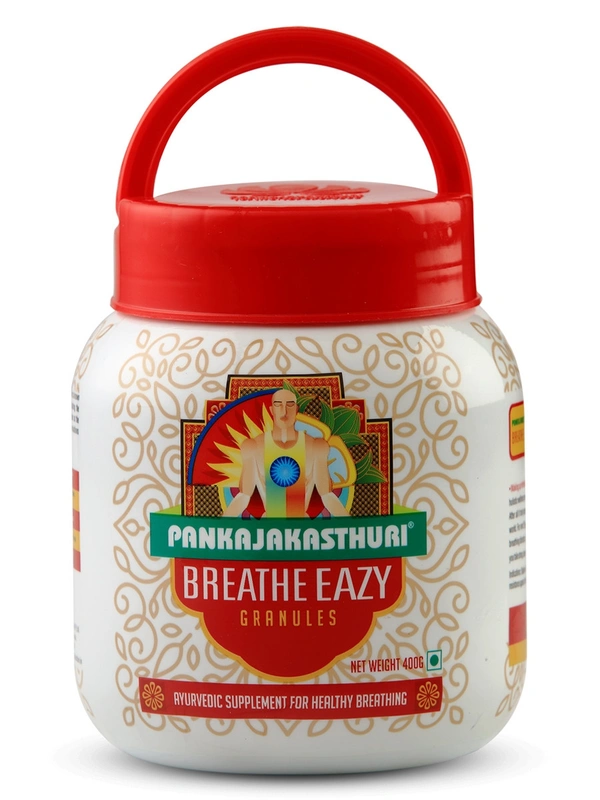 PANKAJAKASTURI BREATH EAZY GRANULES 400G 