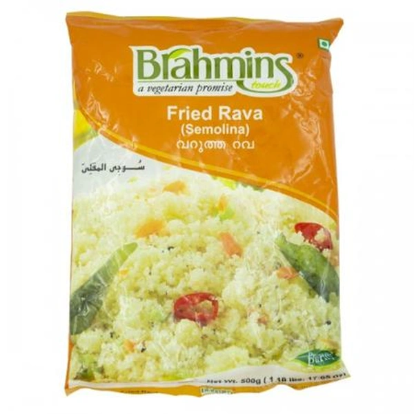BLAHMINS FRIED RAVA SEMOLINA 500GM