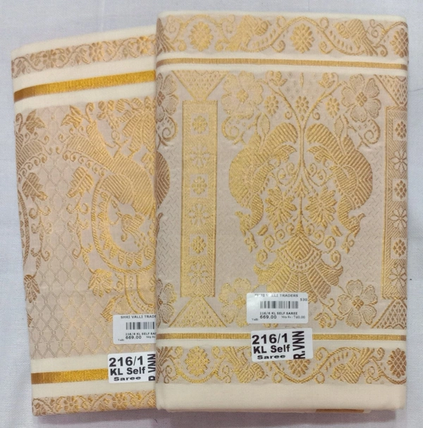 KL SELF SAREE  6 MTRS