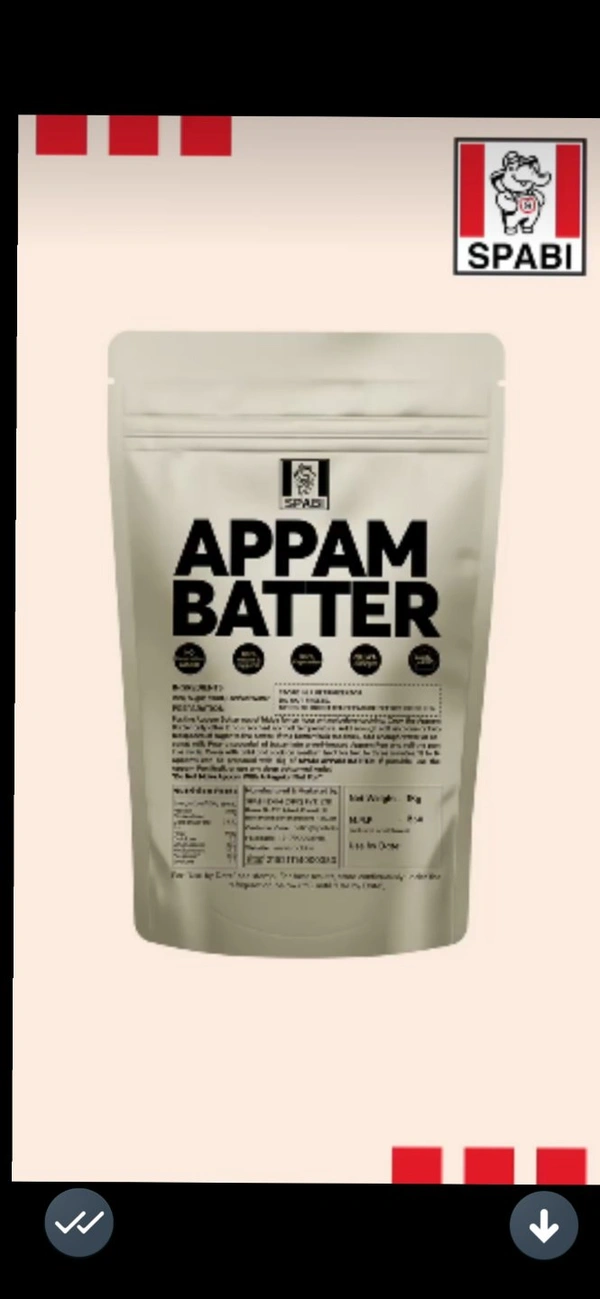 SPABI APPAM BATTER 1KG 
