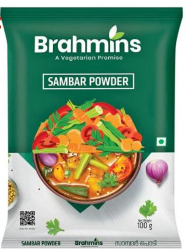 BRAHMINS   SAMBAR POWDER 100G  