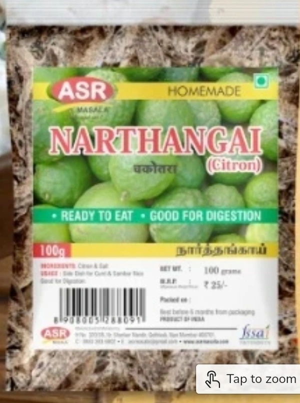 ASR NARTHANGAI CITRON  100G