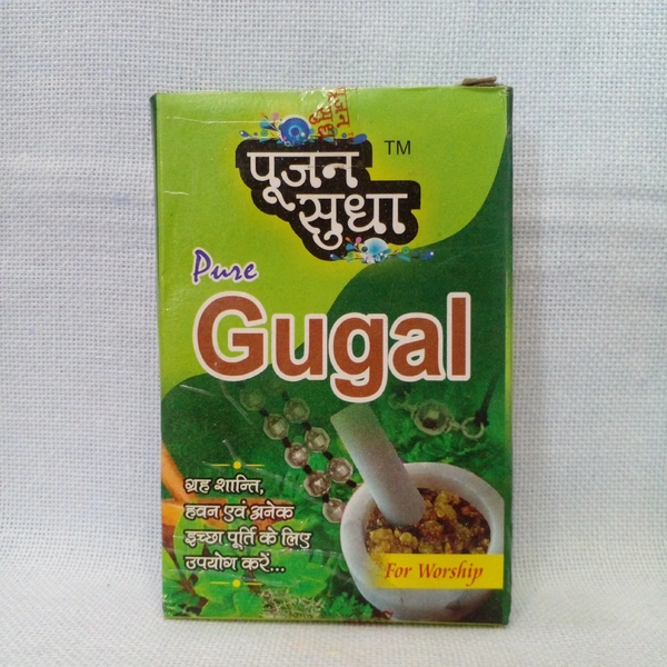 POOJAN SUDHA PURE GUGAL 50 G 