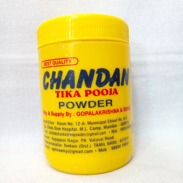 CHANDAN TIKA POWDER 100 G