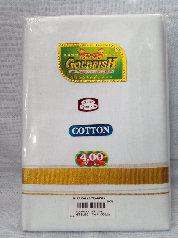 SHRI VALLI GOLDFISH JARI DHOT 4.00 MTS