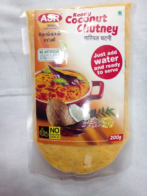 ASR READY COCONUT CHUTNEY 200G
