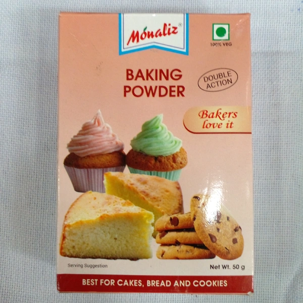 MONALIZ BAKING POWDER 50G 