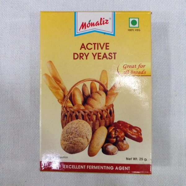 MONALIZ ACTIVE DRY YEAST 25G
