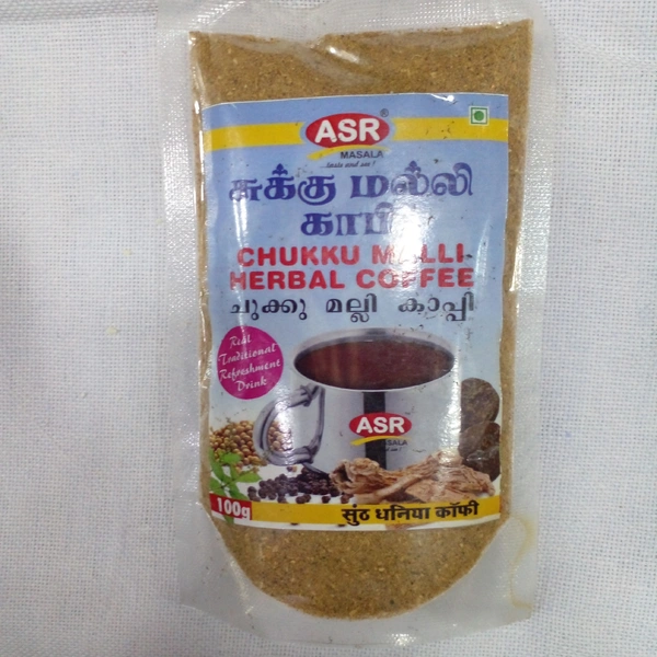ASR CHUKKU MALLI HERBAL COFFEE 100G