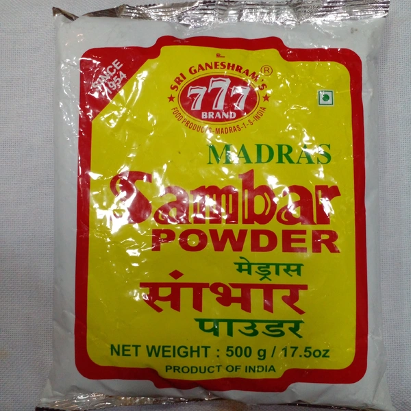 777 MADRAS SAMBAR POWDER 500G 