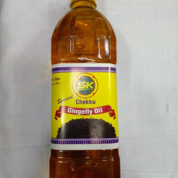 SK CHEKKU GINGELLY OIL 1L 
