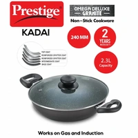 PRESTIGE OMEGA DELUXE GRANITE KADAI 2.4 LTR 