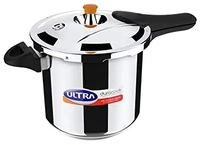 ULTRA DURACOOK STAINLESS STEEL PRESSURE COOKER 8LTR 