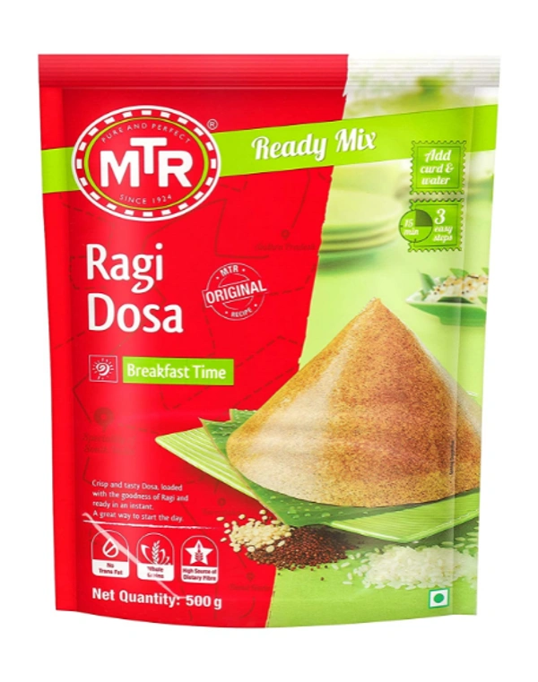 MTR READY MIX RAGI DOSA 500G
