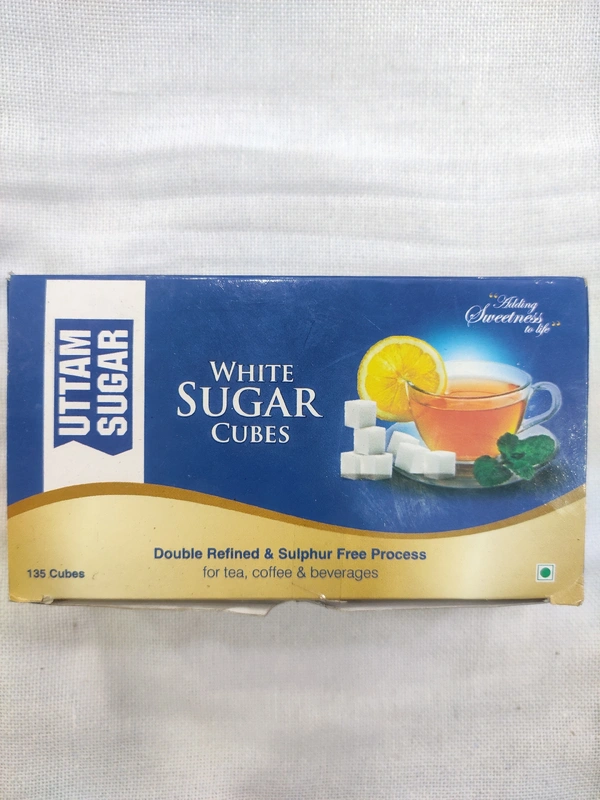 White Sugar Cubes