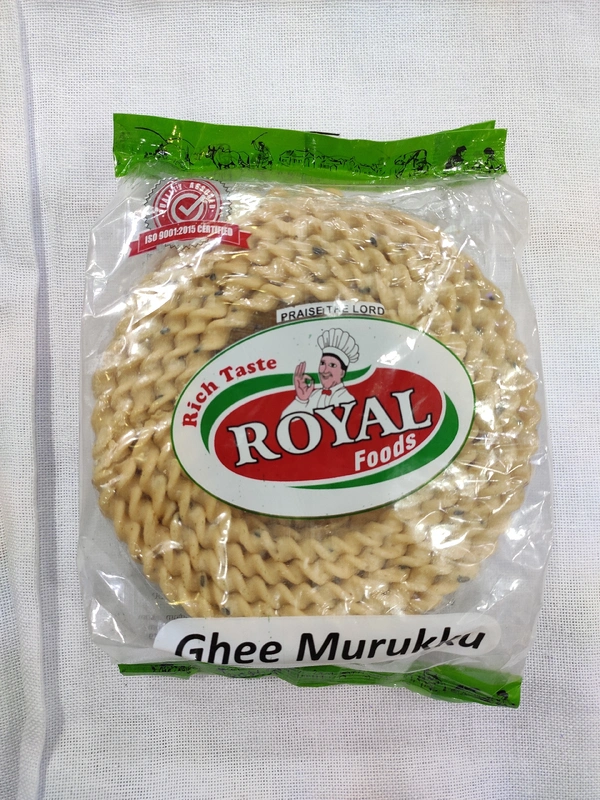 KIRUBAI SNACKS GHEE MURUKKU 5PC