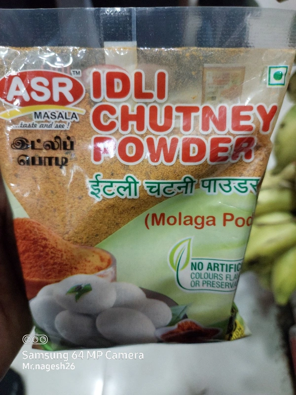 ASR IDLI CHUTHEY POWDER 100g