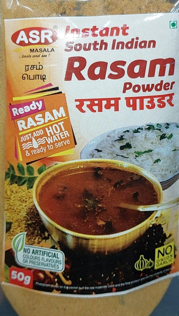 ASR INSTANT SOUTH INDIAN RASAM POWDER 50G