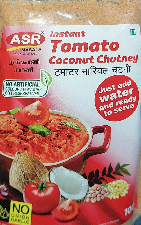 ASR INSTANT TOMATO COCONUT CHUTNEY 100G