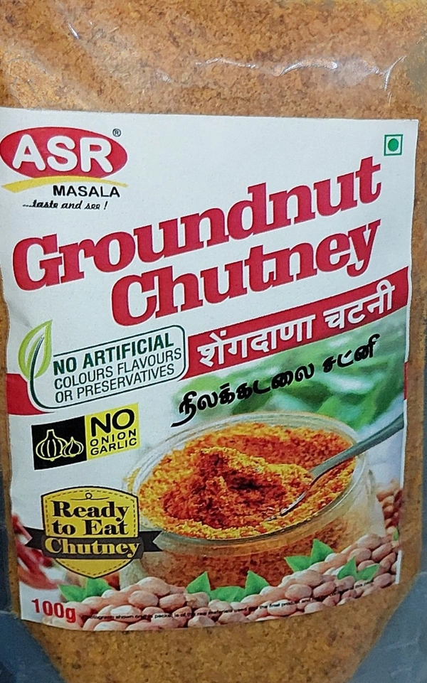 ASR GROUNDNUT CHUTNEY 100G