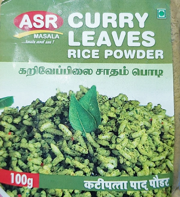 ASR CURRY LEAVES RICE POWDER 100G